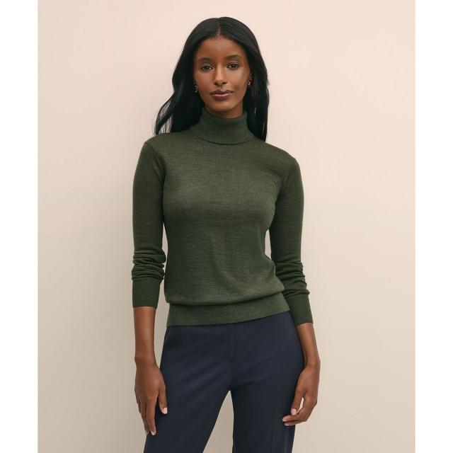ブルックスブラザーズ（Brooks Brothers）/メリノウール　タートルネックセーター