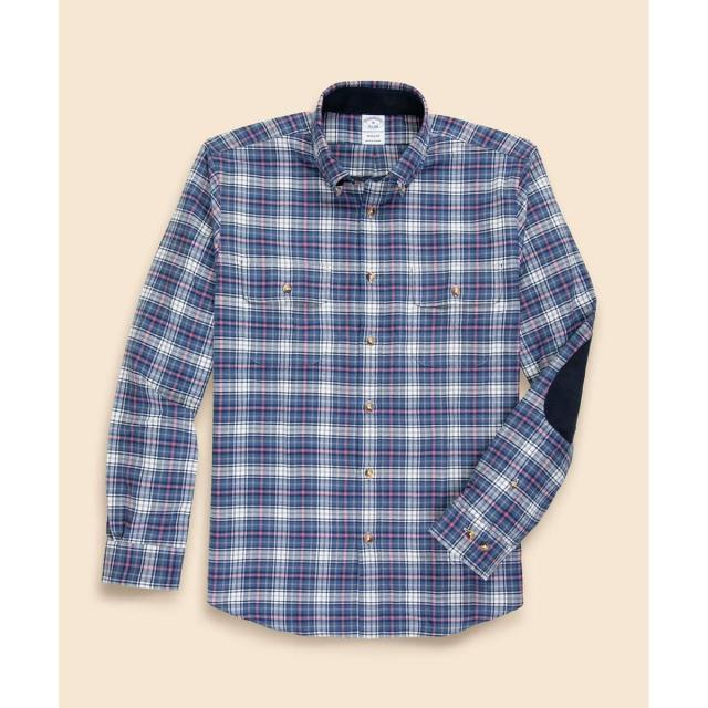 ブルックスブラザーズ（Brooks Brothers）/コットン／カシミヤ　フランネル　ダブルポケット　カジュアルシャツ　Regular Fit_3