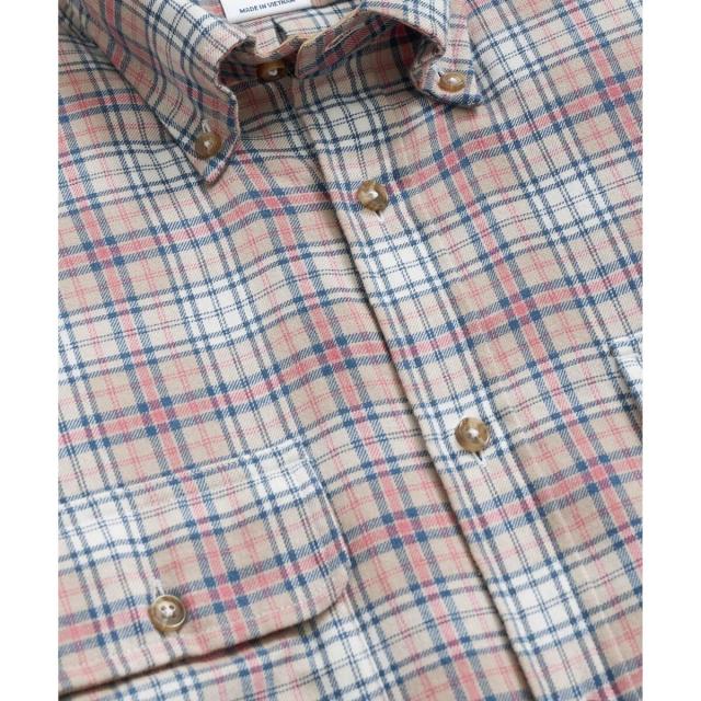 ブルックスブラザーズ（Brooks Brothers）/コットン／カシミヤ　フランネル　ダブルポケット　カジュアルシャツ　Regular Fit_10