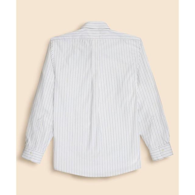 ブルックスブラザーズ（Brooks Brothers）/ストレッチコットン　ロイヤルオックス　ストライプ　ドレスシャツ　Slim Fit セレモニー_4