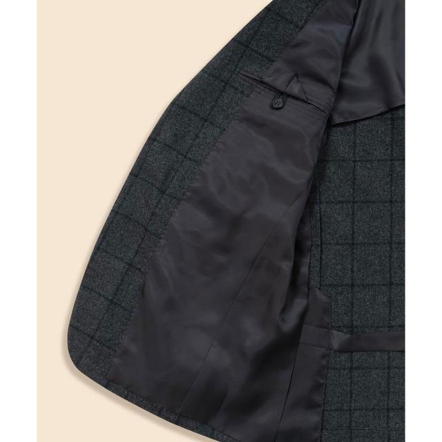 ブルックスブラザーズ（Brooks Brothers）/ウールブレンド　ウィンドウペイン　段返り３釦ジャケット　TOKYO model セレモニー_6