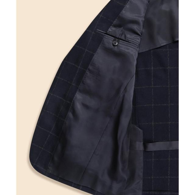 ブルックスブラザーズ（Brooks Brothers）/ウールブレンド　ウィンドウペイン　段返り３釦ジャケット　TOKYO model セレモニー_11