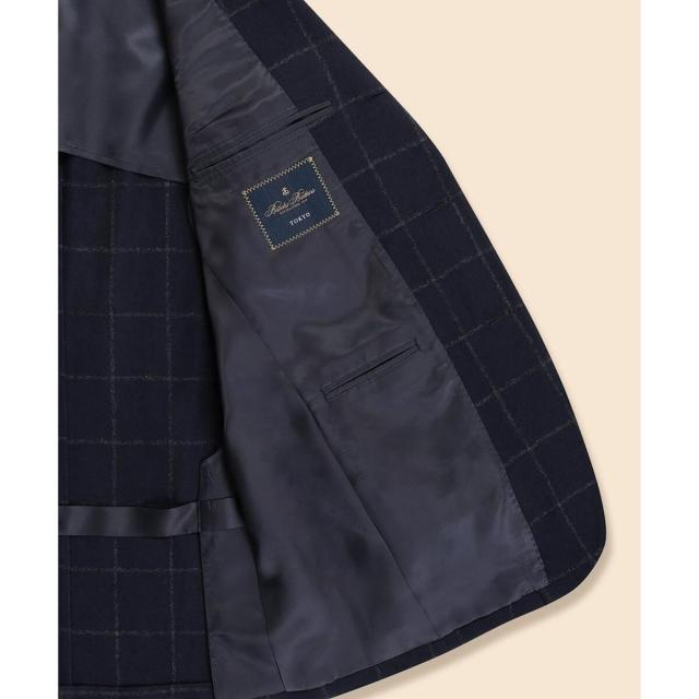 ブルックスブラザーズ（Brooks Brothers）/ウールブレンド　ウィンドウペイン　段返り３釦ジャケット　TOKYO model セレモニー_12