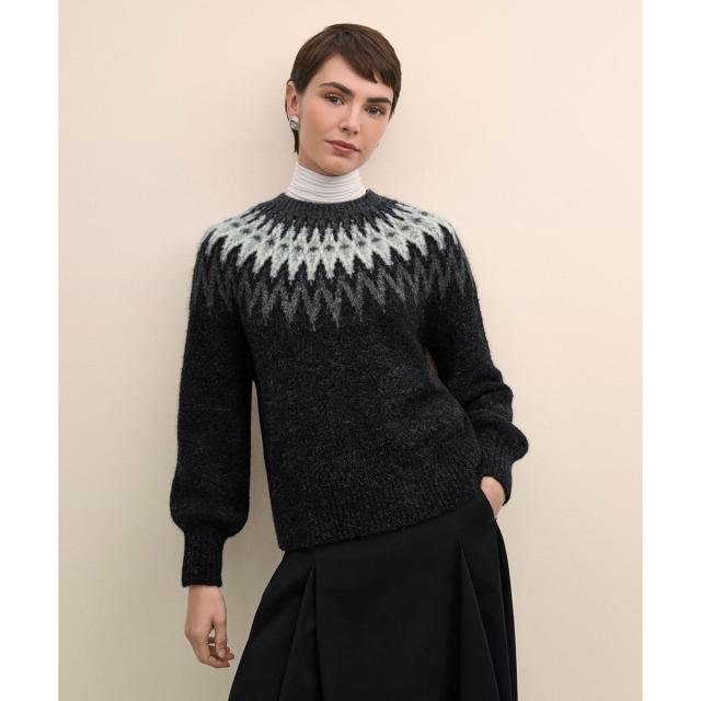 Deadstock」 レディース 古着 60s PENNEY'S 小紋柄 ブロック 総柄 100