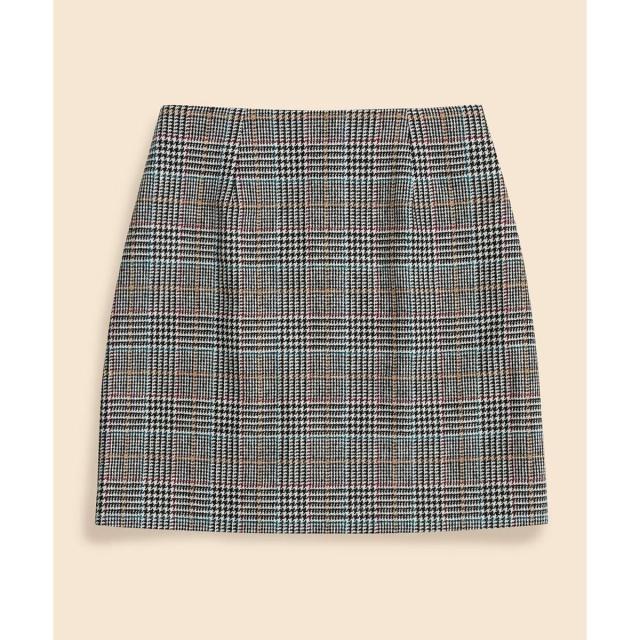 ブルックスブラザーズ（Brooks Brothers）/ウール　マルチカラーチェック　ラップスカート セレモニー_5