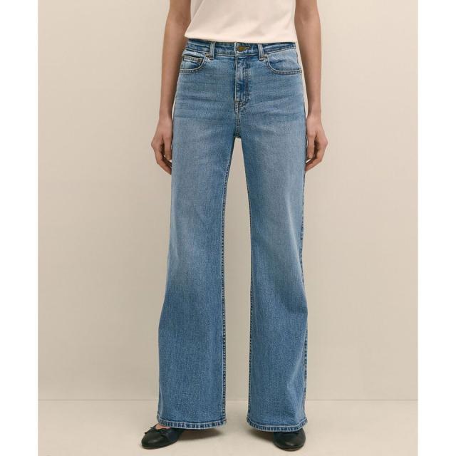 ブルックスブラザーズ（Brooks Brothers）/ストレッチコットン　フレアレッグ　デニムパンツ