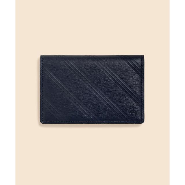 ブルックスブラザーズ（Brooks Brothers）/カウレザー　BB#1ストライプ　カードケース