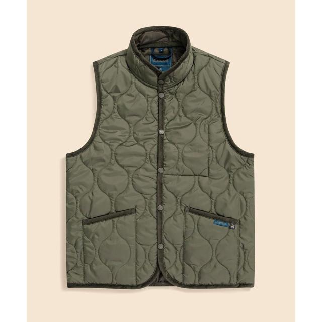 ブルックスブラザーズ（Brooks Brothers）/Brooks Brothers×LAVENHAM  ミックフィールド　キルティングベスト　Made