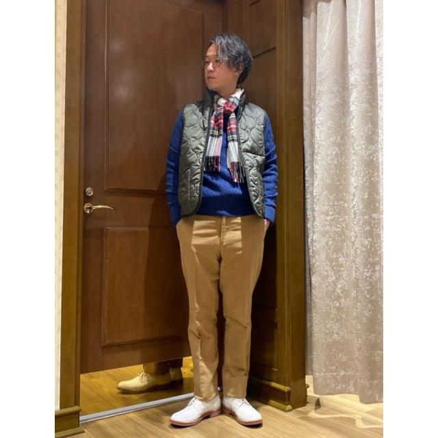 ブルックスブラザーズ（Brooks Brothers）/Brooks Brothers×LAVENHAM ミックフィールド　キルティングベスト　Made