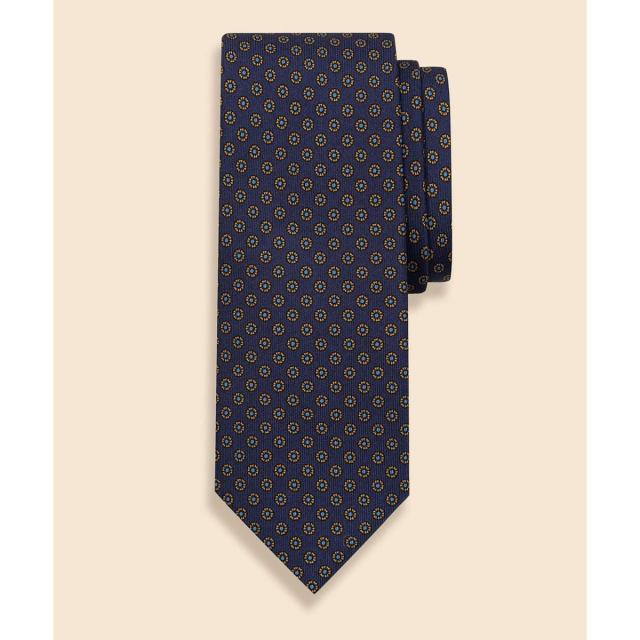 【NEW】ブルックスブラザーズ（Brooks Brothers）/シルク　フラワーモチーフ　プリントタイ