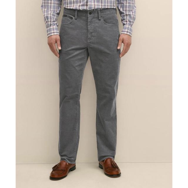 【NEW】ブルックスブラザーズ（Brooks Brothers）/ストレッチコットン　15−Waleコーデュロイ　５ポケットパンツ　Regular Fit