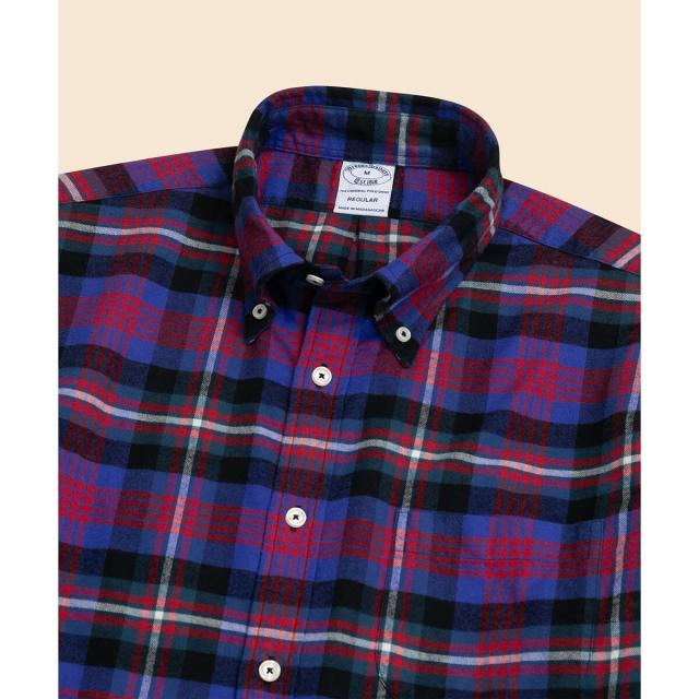 ブルックスブラザーズ（Brooks Brothers）/フランネル　タータンチェック　カジュアルシャツ　Regular Fit_1