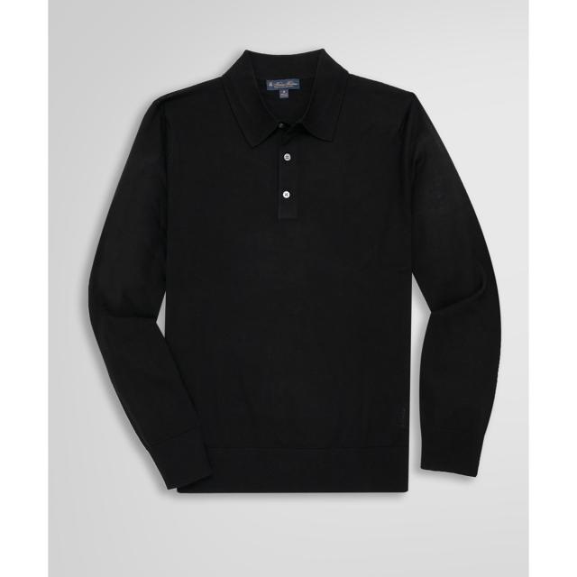 【NEW】ブルックスブラザーズ（Brooks Brothers）/メリノウール　ポロセーター