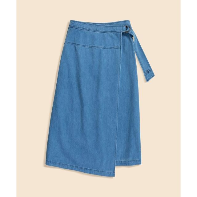 ブルックスブラザーズ（Brooks Brothers）/【Double B Collection】 コットン　ライトウェイトデニム　BBロゴ　フェイクラップ