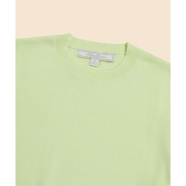 ブルックスブラザーズ（Brooks Brothers）/スーピマコットン　クルーネック　ショートスリーブセーター_5