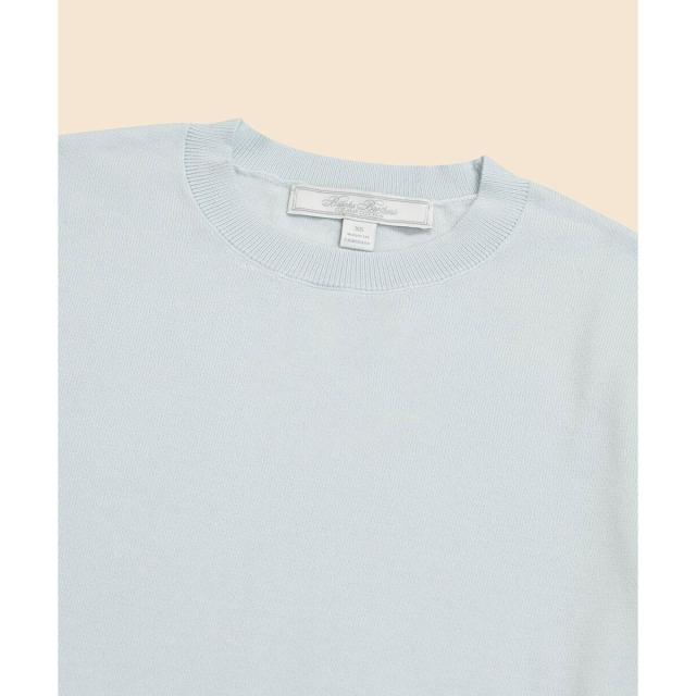 ブルックスブラザーズ（Brooks Brothers）/スーピマコットン　クルーネック　ショートスリーブセーター_6