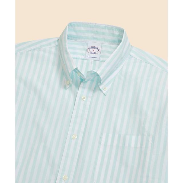 ブルックスブラザーズ（Brooks Brothers）/コットンポプリン　ブッチャーストライプ　フライデーシャツ_1