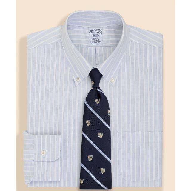 ブルックスブラザーズ（Brooks Brothers）/ストレッチオックスフォード　シーズナルパターン　ドレスシャツ　Regular Fit