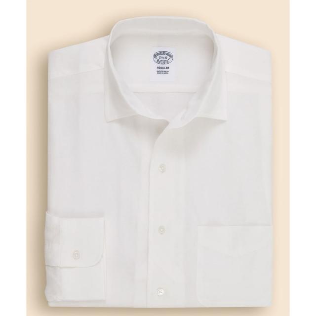 ブルックスブラザーズ（Brooks Brothers）/リプロダクト　リネン　ワンピースカラー　ドレスシャツ　Regular Fit