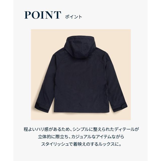 ブルックスブラザーズ（Brooks Brothers）/ナイロン　フーデッド　ウィンドブレーカー_9