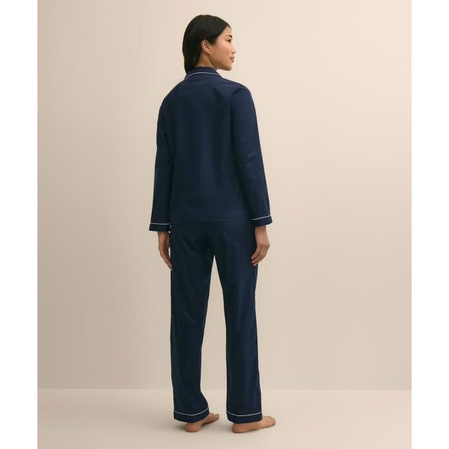 ブルックスブラザーズ（Brooks Brothers）/コットン　コントラストパイピング　パジャマ_1