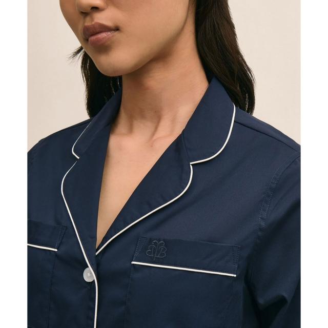 ブルックスブラザーズ（Brooks Brothers）/コットン　コントラストパイピング　パジャマ_2