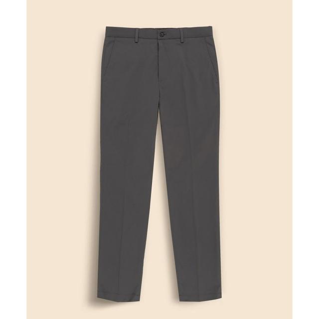 ブルックスブラザーズ（Brooks Brothers）/ポリエステル　ストレッチポプリン　プレーンフロント　チノパンツ　Slim_1