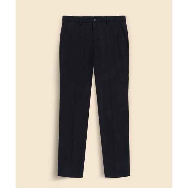 ブルックスブラザーズ（Brooks Brothers）/ポリエステル　ストレッチポプリン　プレーンフロント　チノパンツ　Slim