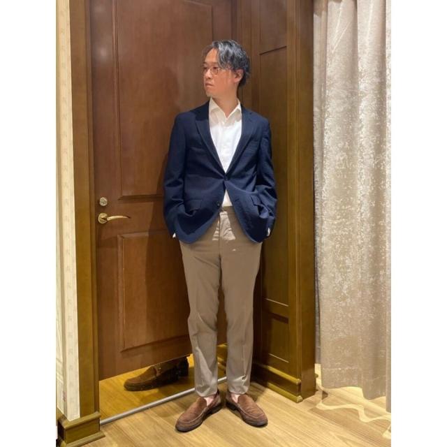 ブルックスブラザーズ（Brooks Brothers）/ポリエステル　ストレッチポプリン　プレーンフロント　チノパンツ　Slim_8
