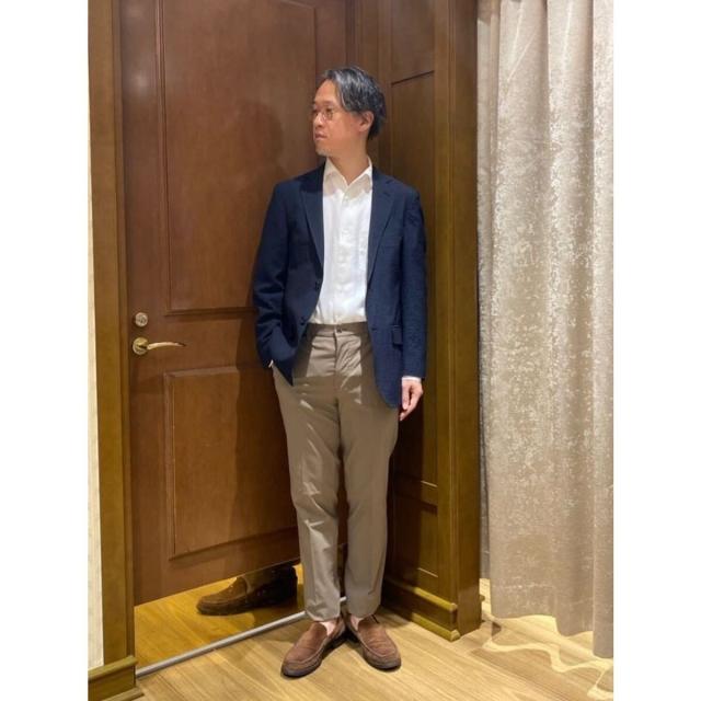 ブルックスブラザーズ（Brooks Brothers）/ポリエステル　ストレッチポプリン　プレーンフロント　チノパンツ　Slim_9