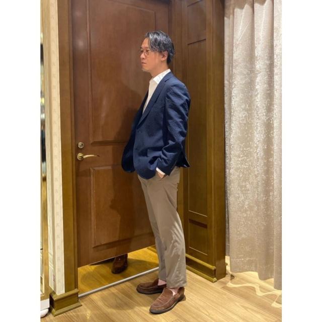 ブルックスブラザーズ（Brooks Brothers）/ポリエステル　ストレッチポプリン　プレーンフロント　チノパンツ　Slim_10