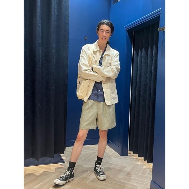 ブルックスブラザーズ（Brooks Brothers）/リヨセル／リネン　ヘリンボーン　ショーツ_5