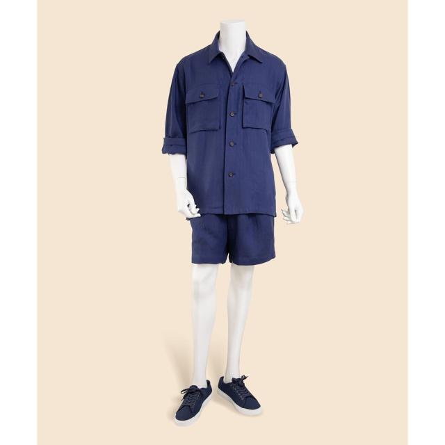 ブルックスブラザーズ（Brooks Brothers）/リヨセル／リネン　ヘリンボーン　ショーツ_10