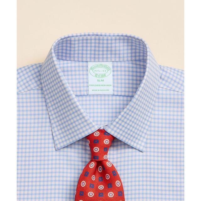 ブルックスブラザーズ（Brooks Brothers）/Brooks Brothers Explorer　スーピマコットンブレンド　シーズナルパターン　ドレ_9