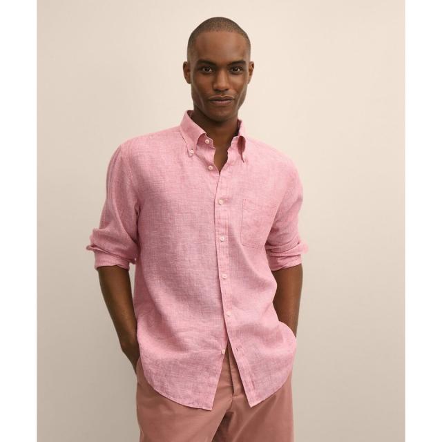 ブルックスブラザーズ（Brooks Brothers）/アイリッシュリネン　カジュアルシャツ　Regular Fit