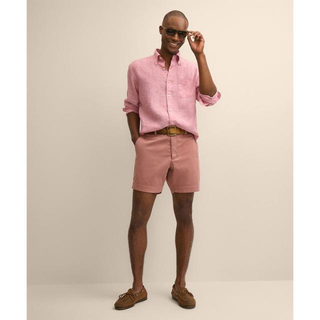 ブルックスブラザーズ（Brooks Brothers）/アイリッシュリネン　カジュアルシャツ　Regular Fit_1