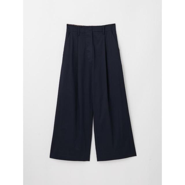 アンプル（Ample）/ウエストデザインワイドタックパンツ