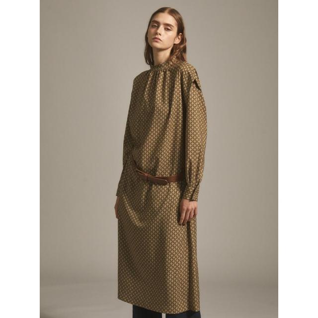 アンプル（Ample）/ショルダーヨークエスニック調ワンピース_15