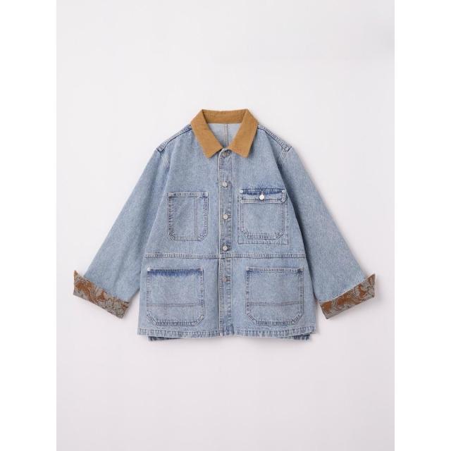 アンプル（Ample）/ワークポケットデニムジャケット