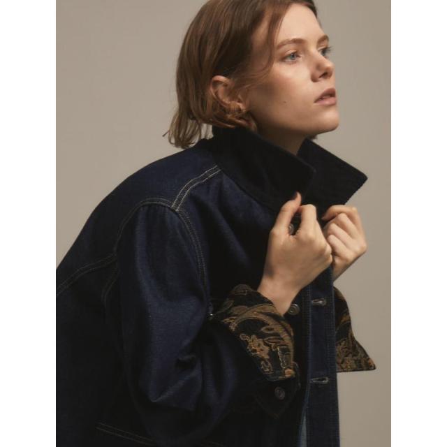 アンプル（Ample）/ワークポケットデニムジャケット