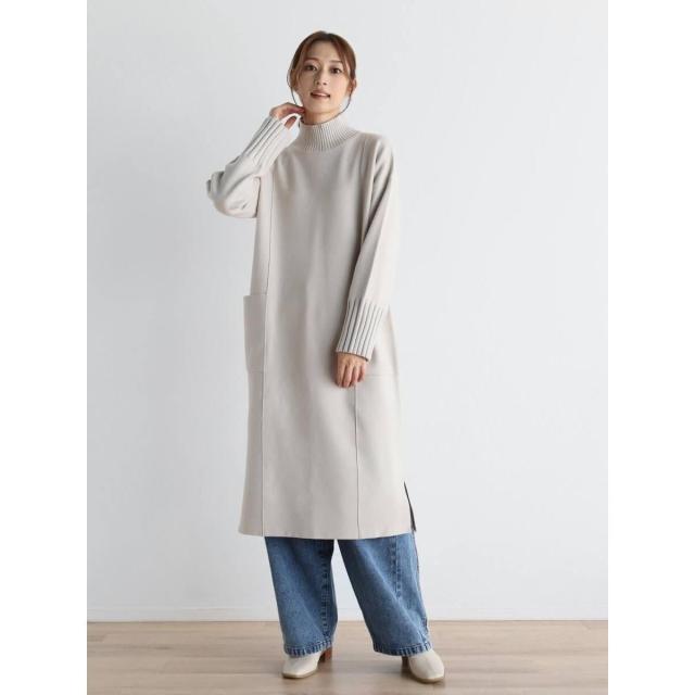 メドック オリジナル ブラック（MEDOC Original Black）/サイドポケットニットワンピース