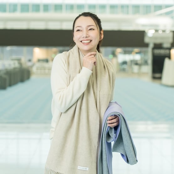 ゴビ（GOBI）/HANEDA X GOBI　オリジナルストール（厚手）