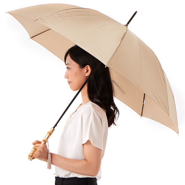 MACKINTOSH マッキントッシュ ロンドン ロゴ 長傘 雨傘 ベージュ MACKINTOSH マッキントッシュ ロンドン ロゴ 長傘 雨傘 ベージュ NEW