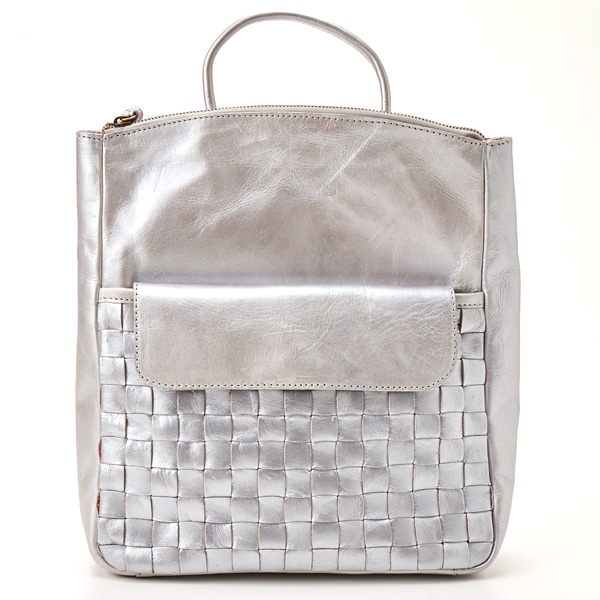 ピークスピーク（PEAKSPEAK）/ピークスピーク PEAKS PEAK / 牛革レザーメッシュA4リュック