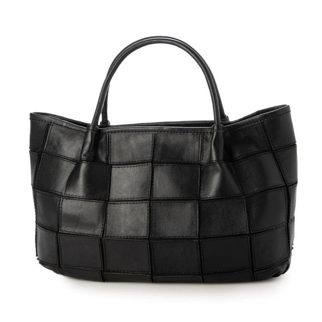 ピークスピーク（PEAKSPEAK）/ピークスピーク PEAKSPEAK / 牛革パッチワーク・フラップトートL