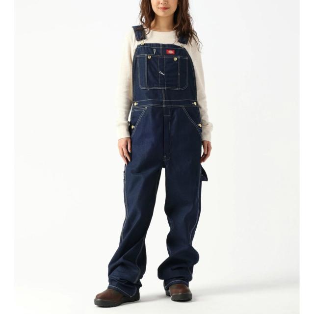 ディッキーズ（Dickies）/デニムビブオーバーオール ”83294” (レングス32インチ)