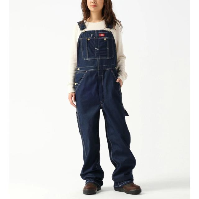 ディッキーズ（Dickies）/デニムビブオーバーオール ”83294” (レングス32インチ)