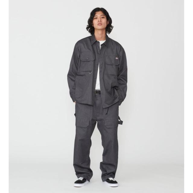 ディッキーズ（Dickies）/G．W．C オーバーサイズワークシャツ長袖_3