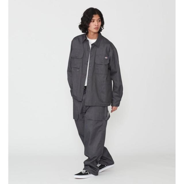 ディッキーズ（Dickies）/G．W．C オーバーサイズワークシャツ長袖_4