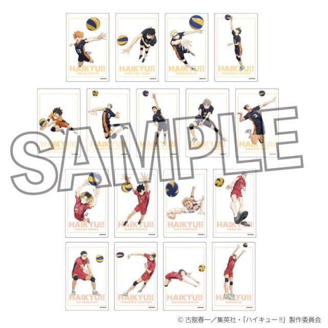 colleize（colleize）/【ランダム】ハイキュー!!_トレーディングアクリルカード【BOX／17枚入り】